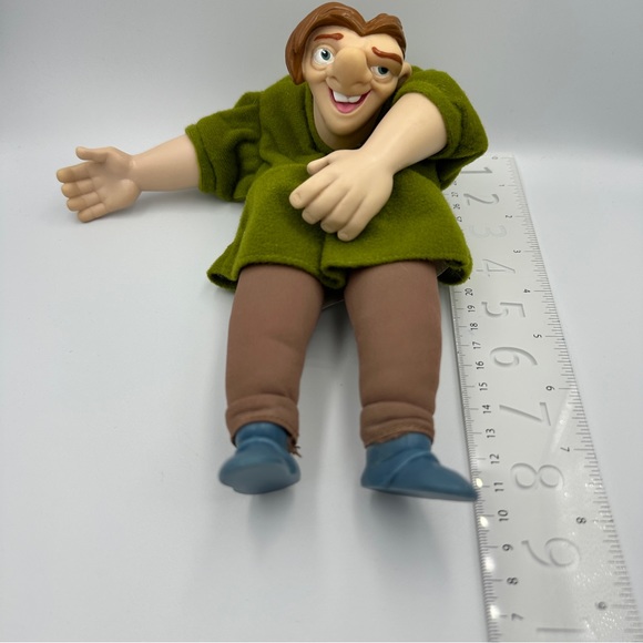 Disney Quasimodo hunchback of Notre Dame doll 9” plush puppet from Burger King - Picture 6 of 6